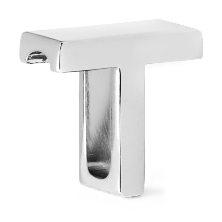 подвеска маленькая буква T EKONIKA EN-T-small-silver-UNI, фото 2