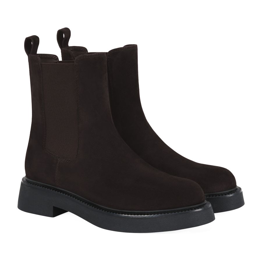 женские зимние челси EKONIKA EN01436CN-20-dk.brown-25W, фото 2