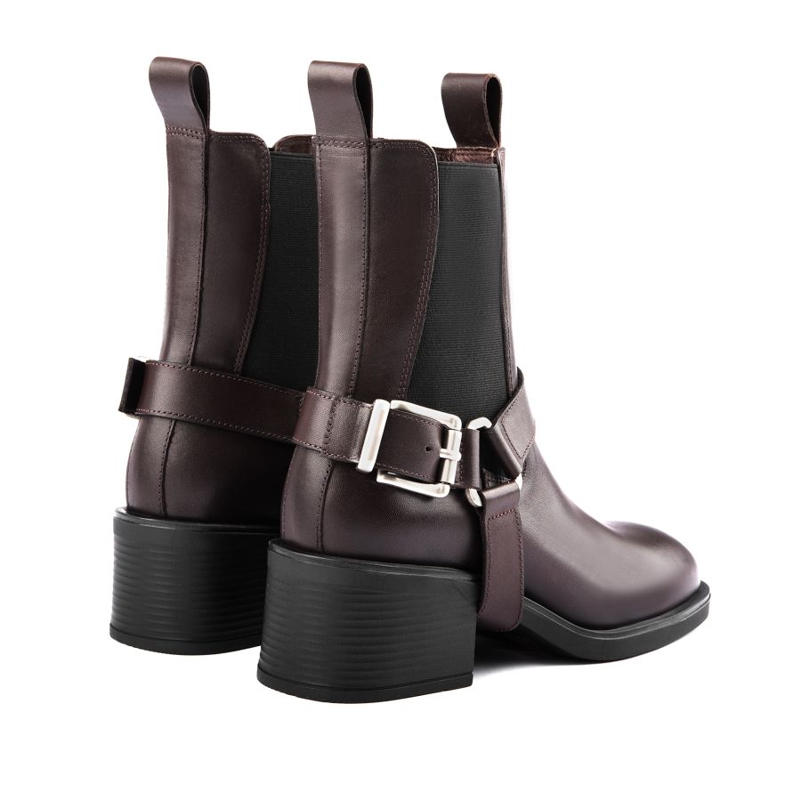 женские демисезонные челси EKONIKA EN01054TR-22-dk.brown-24W, фото 5