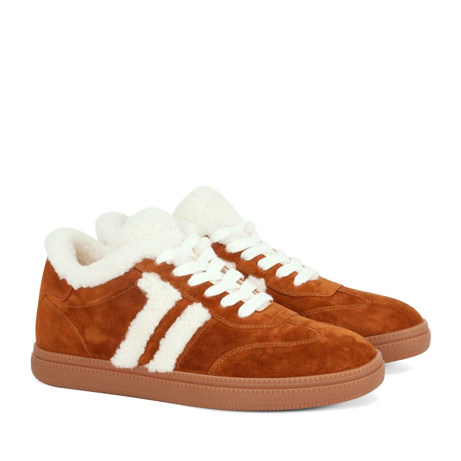 женские зимние кеды EKONIKA EN01358CN-21-cognac-25W, фото 3