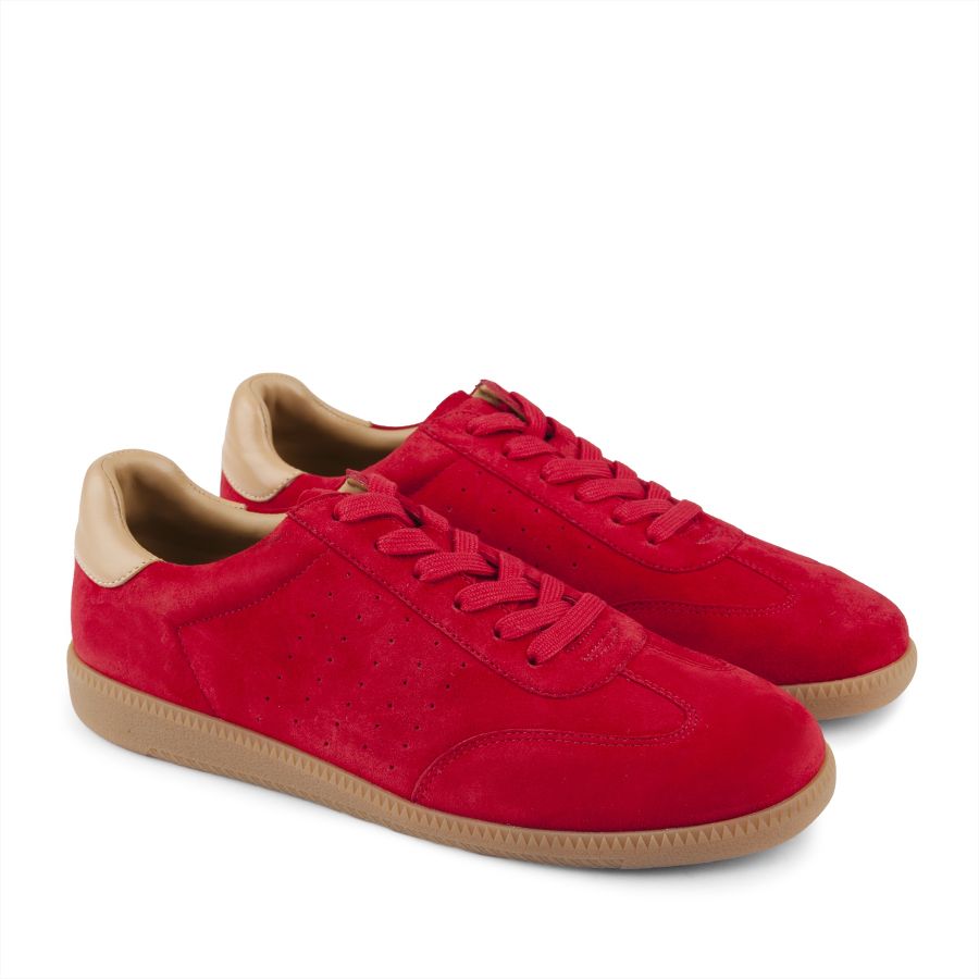женские летние кеды EKONIKA PREMIUM PM00685CN-01-red-24L, фото 2