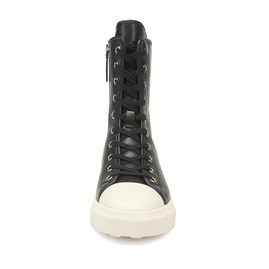 женские зимние кеды EKONIKA PREMIUM PM00795CN-20-black-white-24W, фото 4