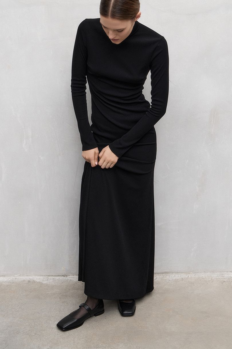 женские балетки Мэри Джейн EKONIKA EN00980CN-01-black-24W, фото 6