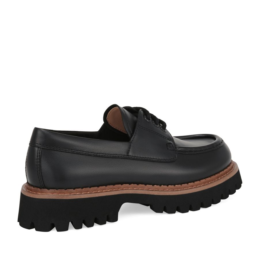 женские демисезонные топсайдеры EKONIKA EN01316CN-01-black-25W, фото 5