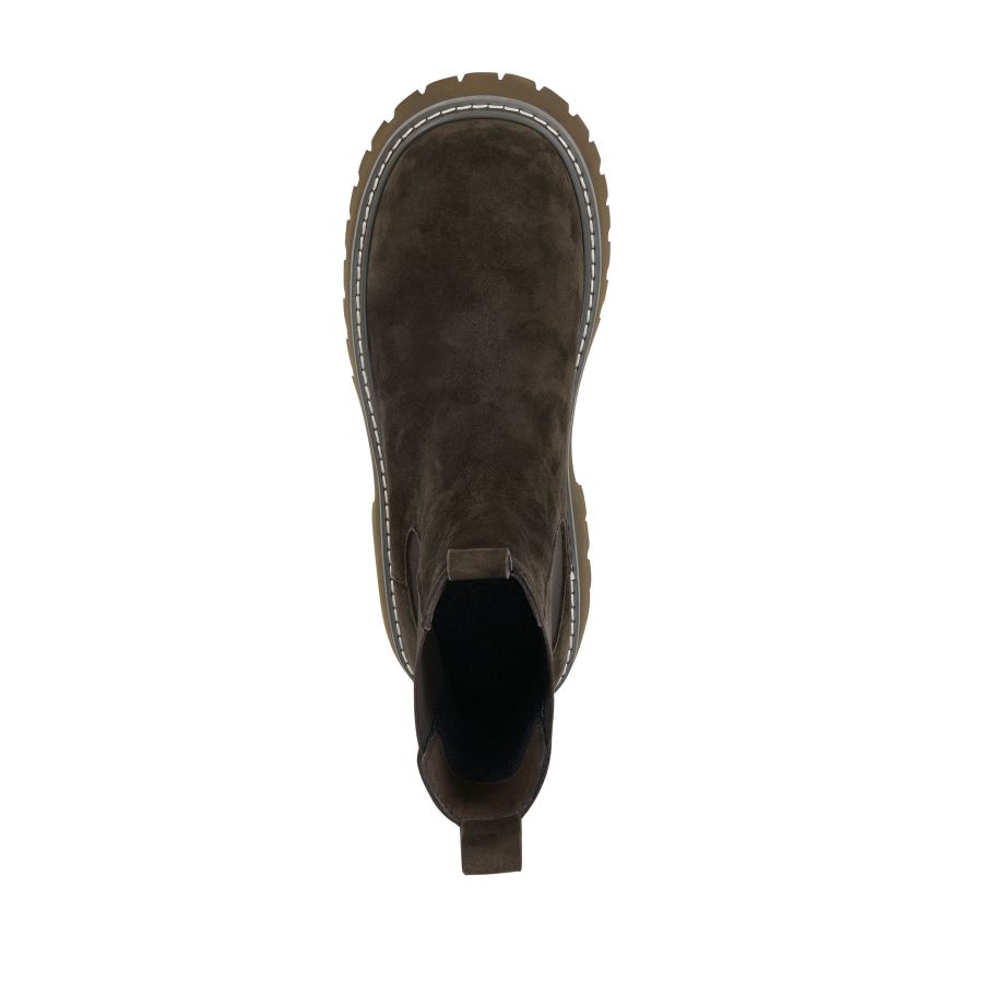 женские демисезонные челси EKONIKA EN01498CN-22-dk.olive-25W, фото 6