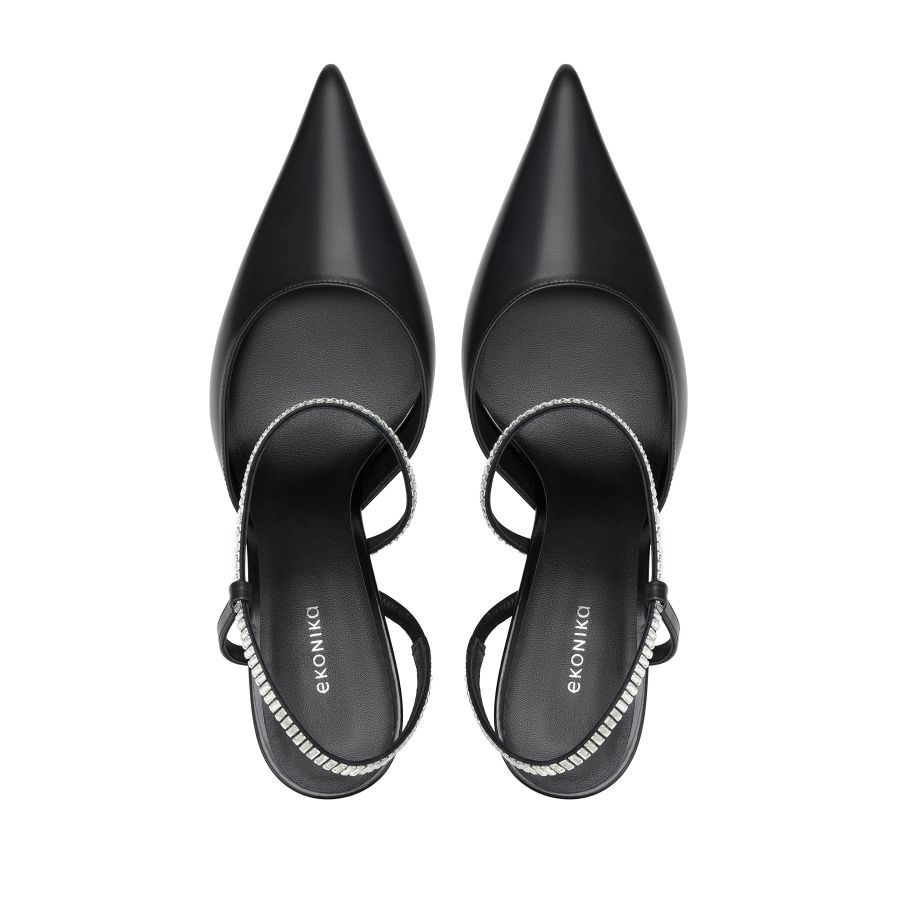 женские туфли слингбэки EKONIKA EN00854CN-07-1-black-25S, фото 3