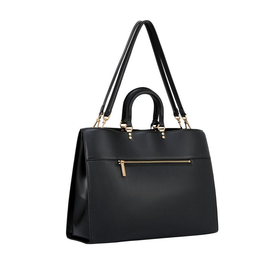 женская сумка-тоут и кошелек (комплект) EKONIKA PREMIUM PM38163CN-02-black-25W, фото 5