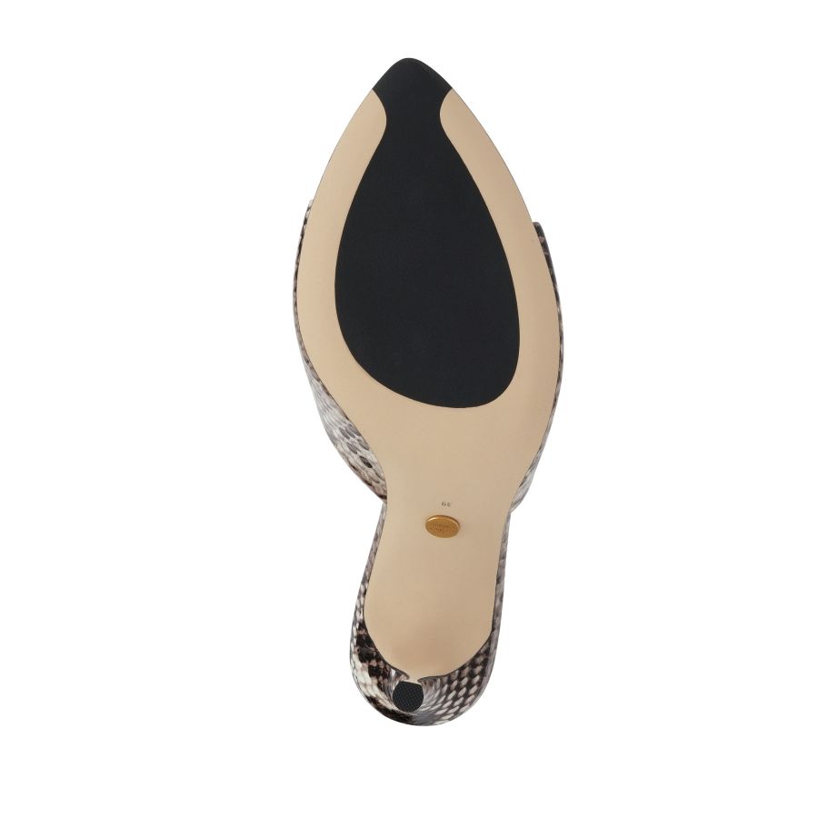 женские летние мюли EKONIKA PREMIUM PM00194CN-07-snake.brown-25S, фото 4