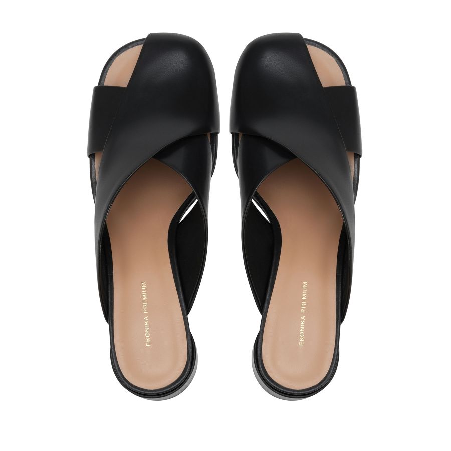 женские летние мюли EKONIKA PREMIUM PM01284CN-01-black-25S, фото 3