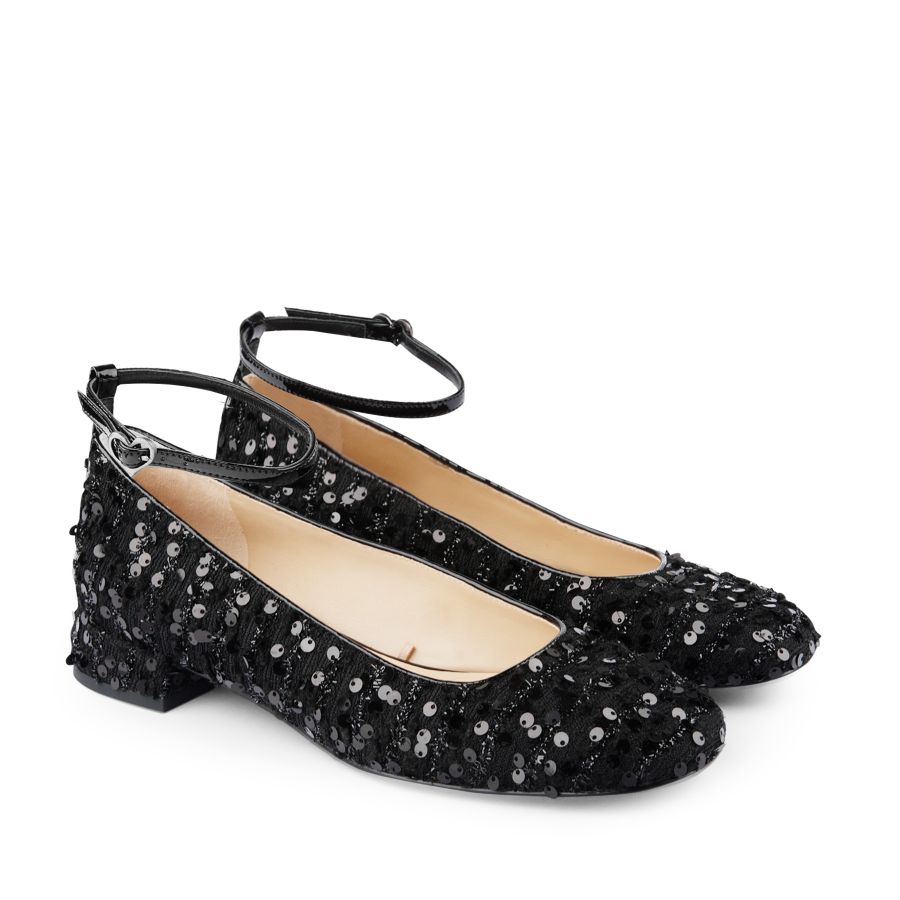 женские балетки EKONIKA х BOTROIS BO01203CN-07-black-25S, фото 2