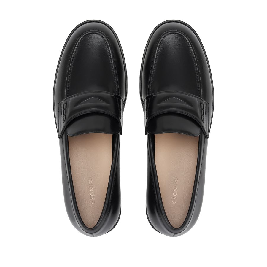 женские демисезонные лоферы EKONIKA EN01340CN-02-black-25W, фото 3