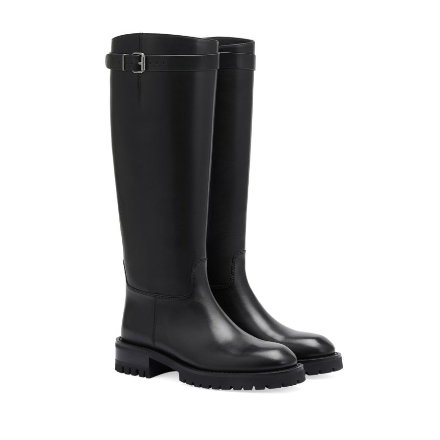 женские демисезонные жокейские сапоги EKONIKA EN00898CN-20-L-black-25W, фото 2