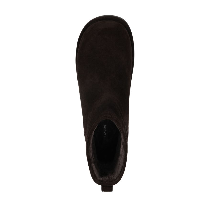 женские зимние угги EKONIKA EN01549CN-20-dk.brown-25W, фото 6